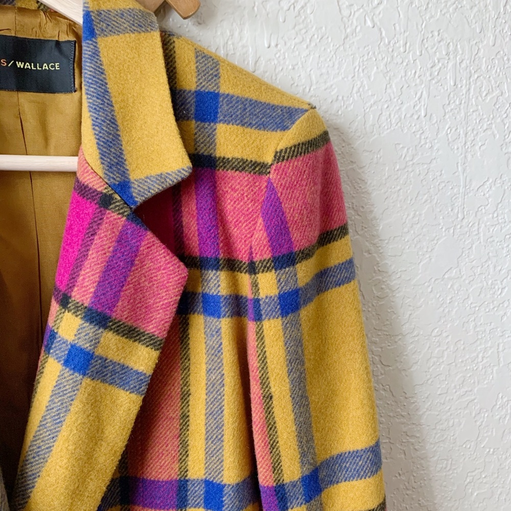 Harris/Wallace Vintage Plaid Jacket - Picture 7 of 13